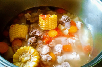 Anti Ribet, Bikin ABC Soup / Pork Ribs Soup / Sup Iga Babi Non Halal Menu Anak Rumahan