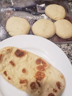 A picture of Naan Bread.