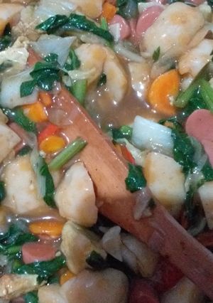 Foto resep Capcay kuah fishball