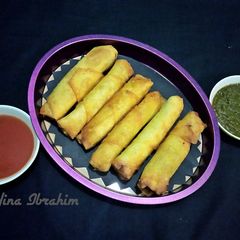 A picture of Chicken Roll.