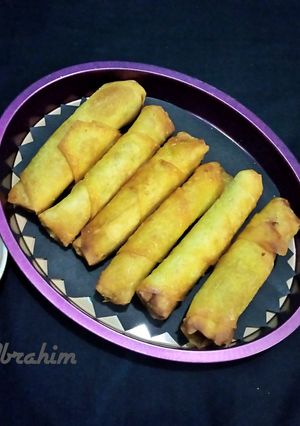 A picture of Chicken Roll.