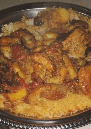 صورة لوصفة مقلوبه 😋