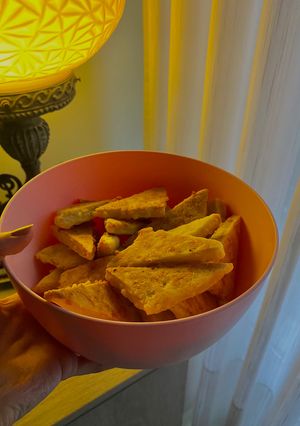 Una foto de Scons de queso
