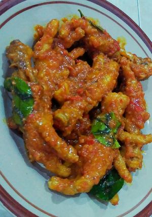 Foto resep Ceker rica pedas