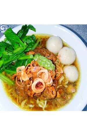 Foto resep Mie ayam home made + baso tempe