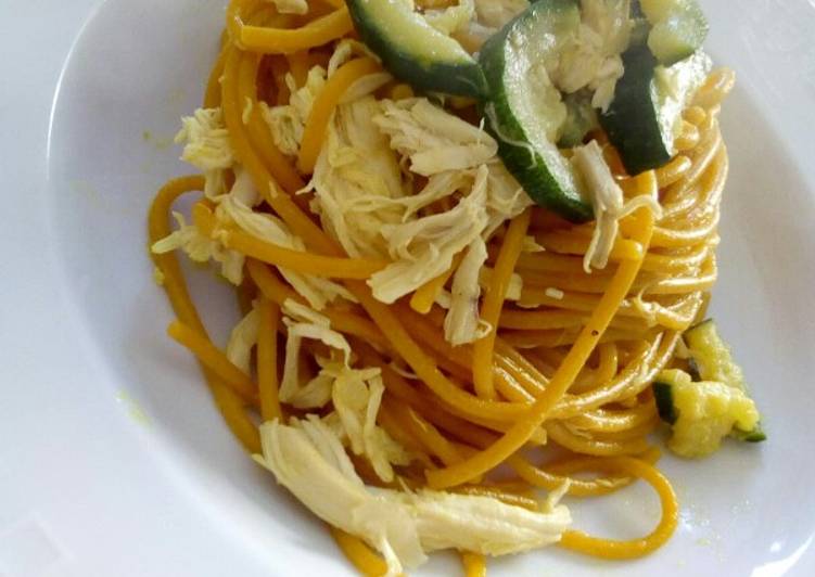 Spaghetti alla curcuma