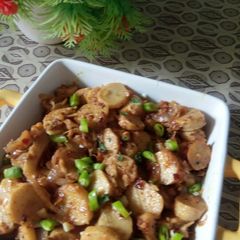 A picture of Fried Arvi.