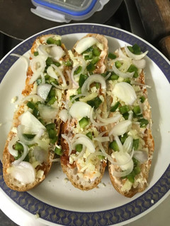 A picture of Spring Onion Hotdog.