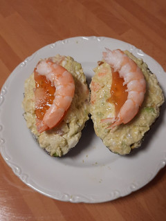 Una foto de Aguacate Relleno
