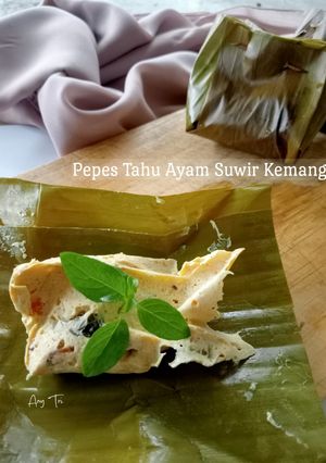 Foto resep Pepes Tahu Ayam Suwir Kemangi