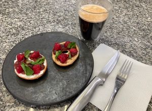 Una foto de Bagels dulces