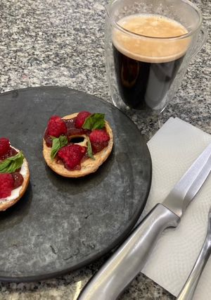 Una foto de Bagels dulces