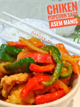 Langkah Mudah untuk Membikin Resep 301. chicken popcorn saos asam manis yang Uenak Anti Ribet, Mantap Sekali