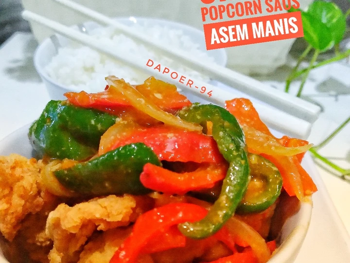 Langkah Mudah untuk Membikin Resep 301. chicken popcorn saos asam manis yang Uenak Anti Ribet, Mantap Sekali