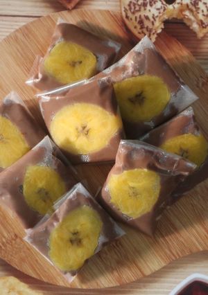 Foto resep Hunkwe Coklat Pisang
