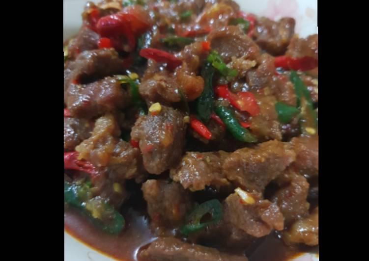 Teriyaki daging sapi