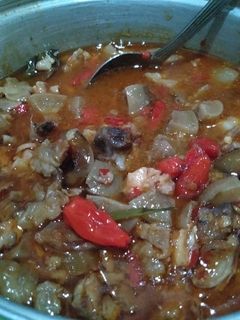 Foto resep Oseng mercon kikil+tetelan sapi mantab👍