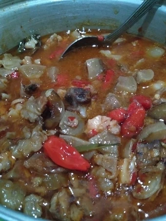 Langkah Mudah untuk Membuat Resep Oseng mercon kikil+tetelan sapi mantab👍 yang Sempurna