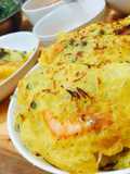 Bánh xèo tôm đất