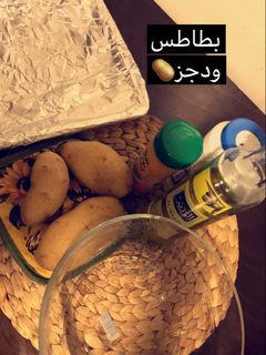 صورة لوصفة بطاطس ودجز