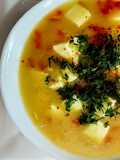 MOTE DE QUESO 🧀al Curry con Cilantro🍀...!!