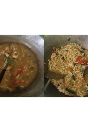 Foto resep Mie godog jawa Kaldu udang+kepiting
