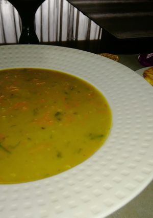 Una foto de Sopa de Arvejas