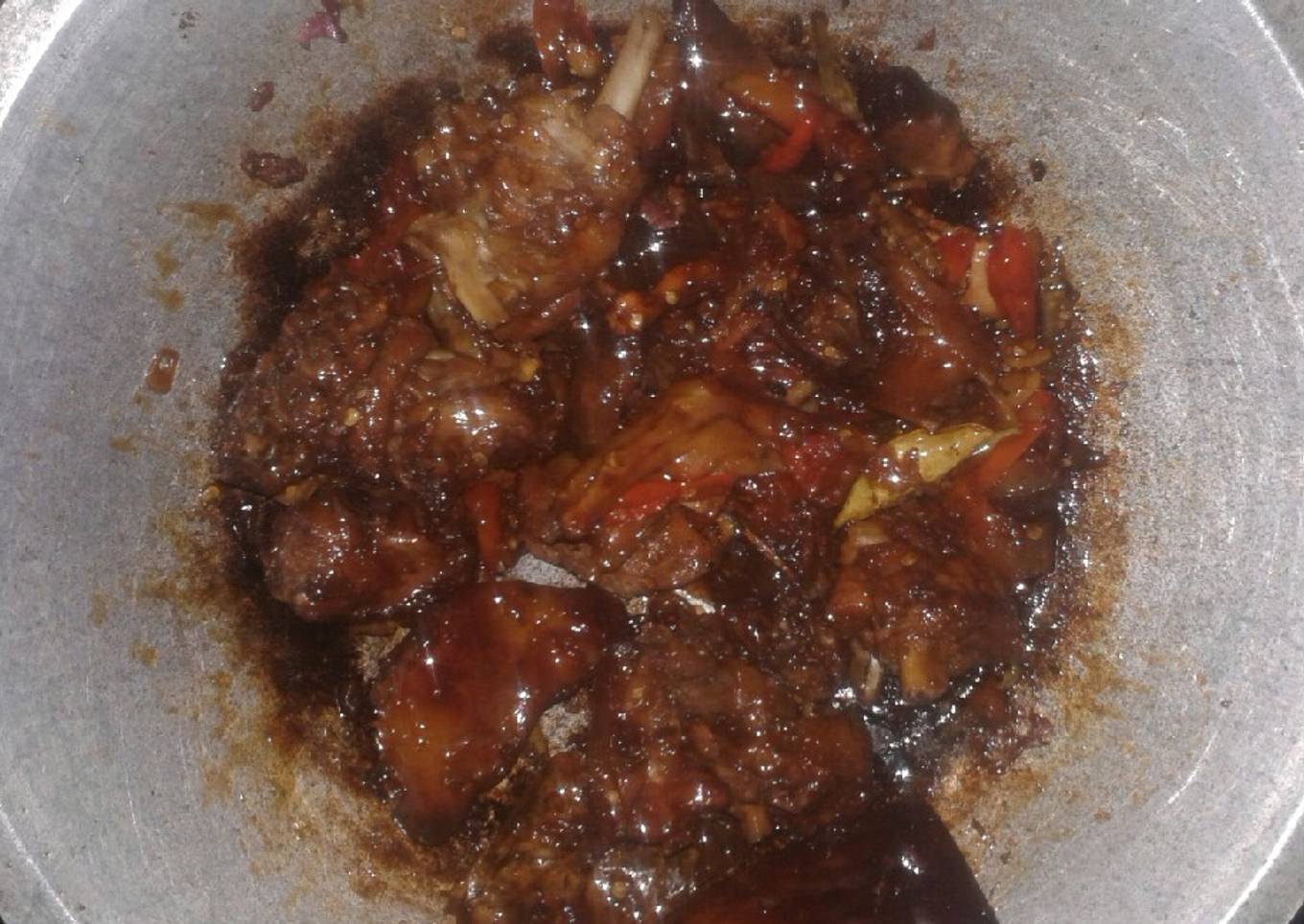 Bebek kecap lada hitam