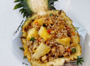 Foto resep Nasi goreng nanas