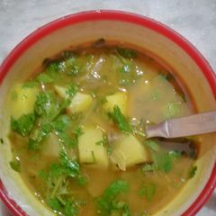 A picture of Potato curry.