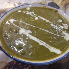 Methi matar malai A picture of Methi matar malai.