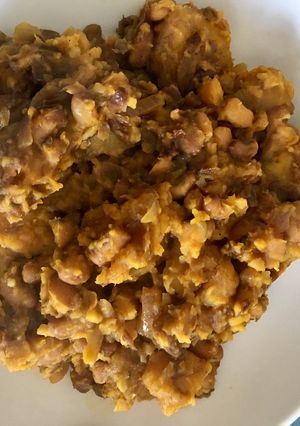 A picture of Beans & Plantain Porridge.