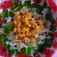 A picture of Fruity yoghurt delight.