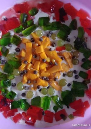 A picture of Fruity yoghurt delight.