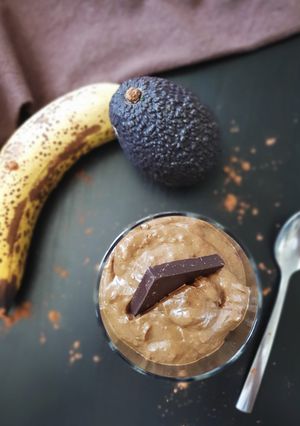 O poză a rețetei Chocolate pudding.