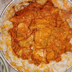 A picture of Chicken Biriani.