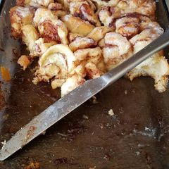 A picture of Cinnamon roll casserole.