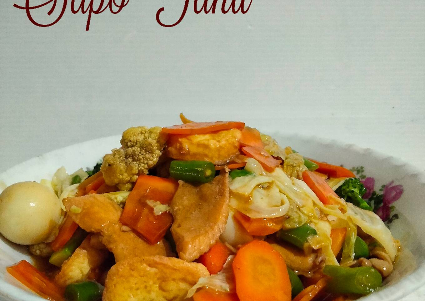 Sapo Tahu Oriental