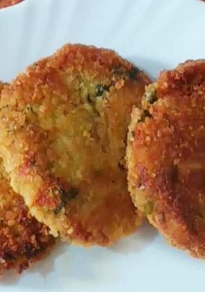 A picture of Spicy vagitable kabab.