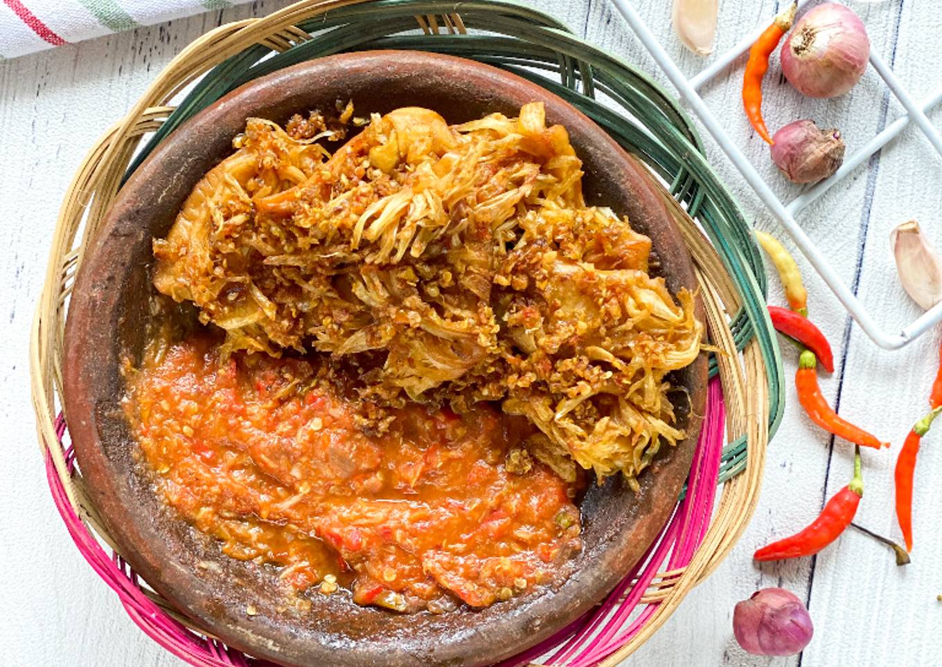 Mandai goreng pedas