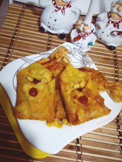 عکسی از دستور سمبوسه پاکتی