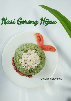 Foto resep Nasi Goreng Hijau (Mpasi 8m+)