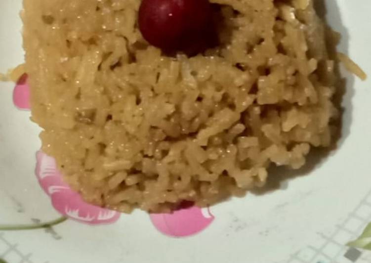 Jaggery rice