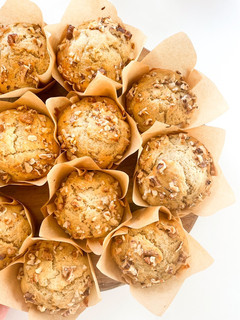 Egyszerű banános muffin recept fotója