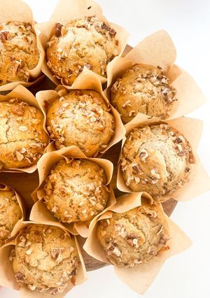 Egyszerű banános muffin recept fotója