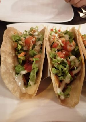 Una foto de Tacos con carne molida