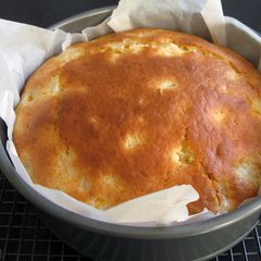 A picture of Canned Fruit Salad Cake.