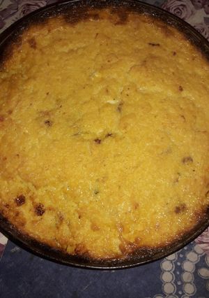 Una foto de Pastel de polenta