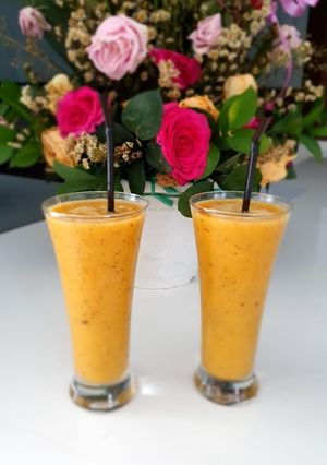 Foto resep Mango kiwi orange mix juice
