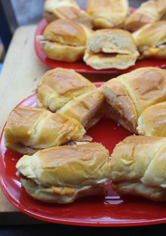 Una foto de Bocaditos con atún y jamón